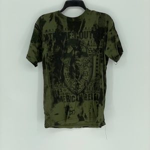 XTREME COUTURE American Rebel Green T-Shirt